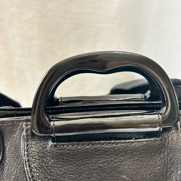 Tracy Reese Black Satchel Bag - Picture 10 of 15